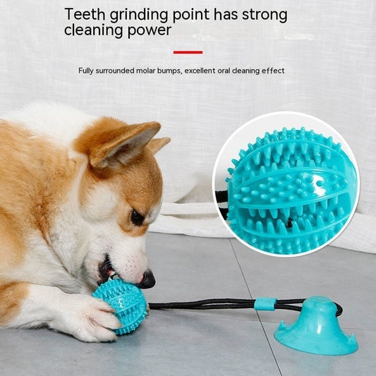 Dog Intelligence Toy Ball - Teeth Cleaning & Treat Dispenser